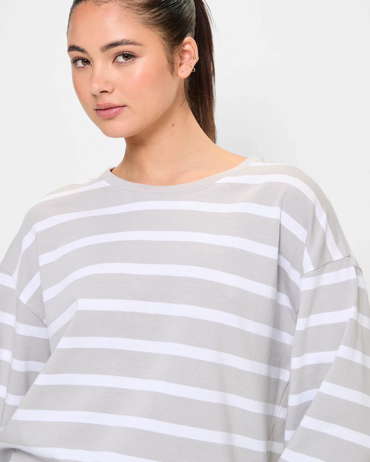 Long Sleeve Stripe Essential T-Shirt - Lily Loves 5 of 5