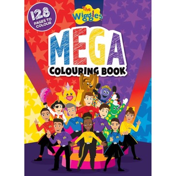 The Wiggles: Mega Colouring Book