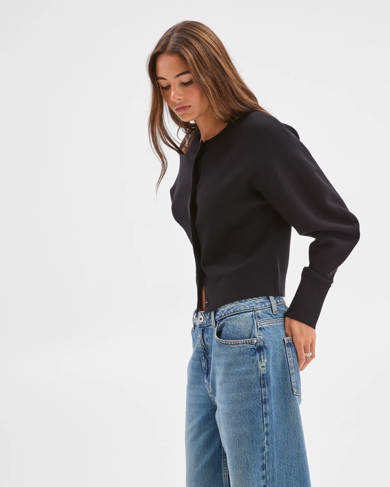 Lily Loves Long Cocoon Sleeve Cardigan 6 of 6