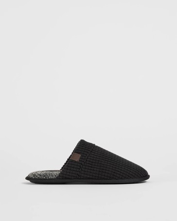 Cord Scuff Slipper