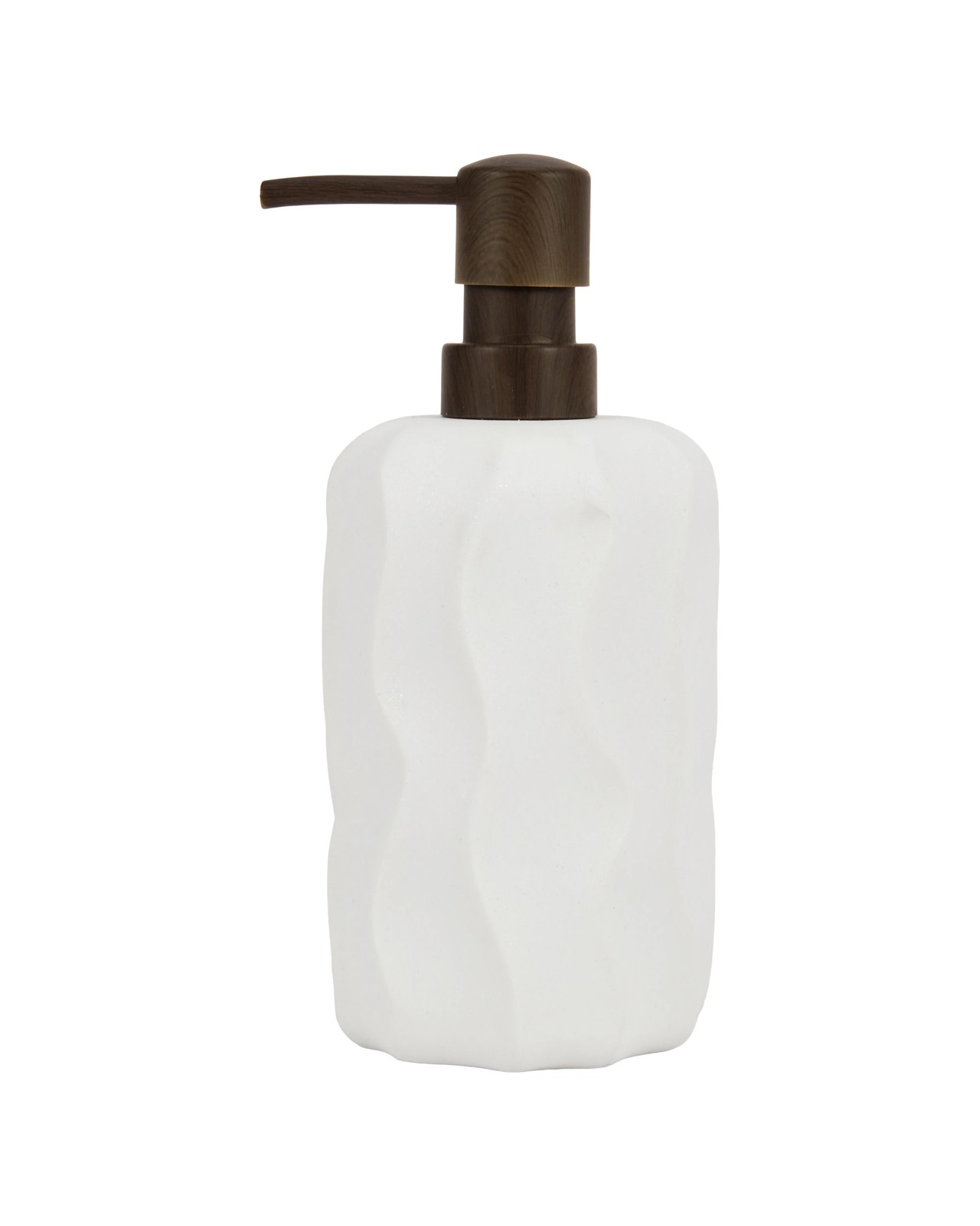 Anko White Textured Soap Dispenser 3 of 4