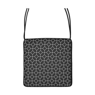 Outdoor Chair Pad,  Geometric 40cm  - Anko