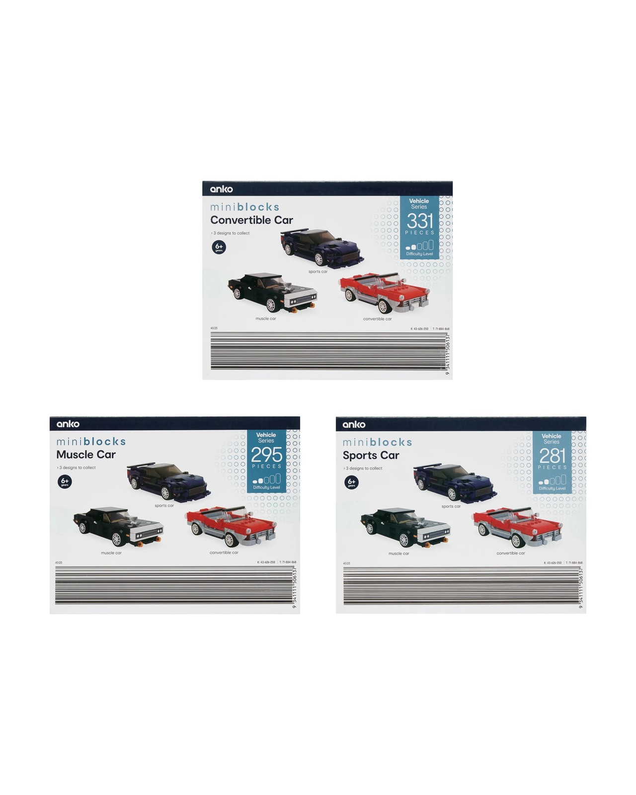 Mini Blocks Vehicle Series - Assorted 5 of 5