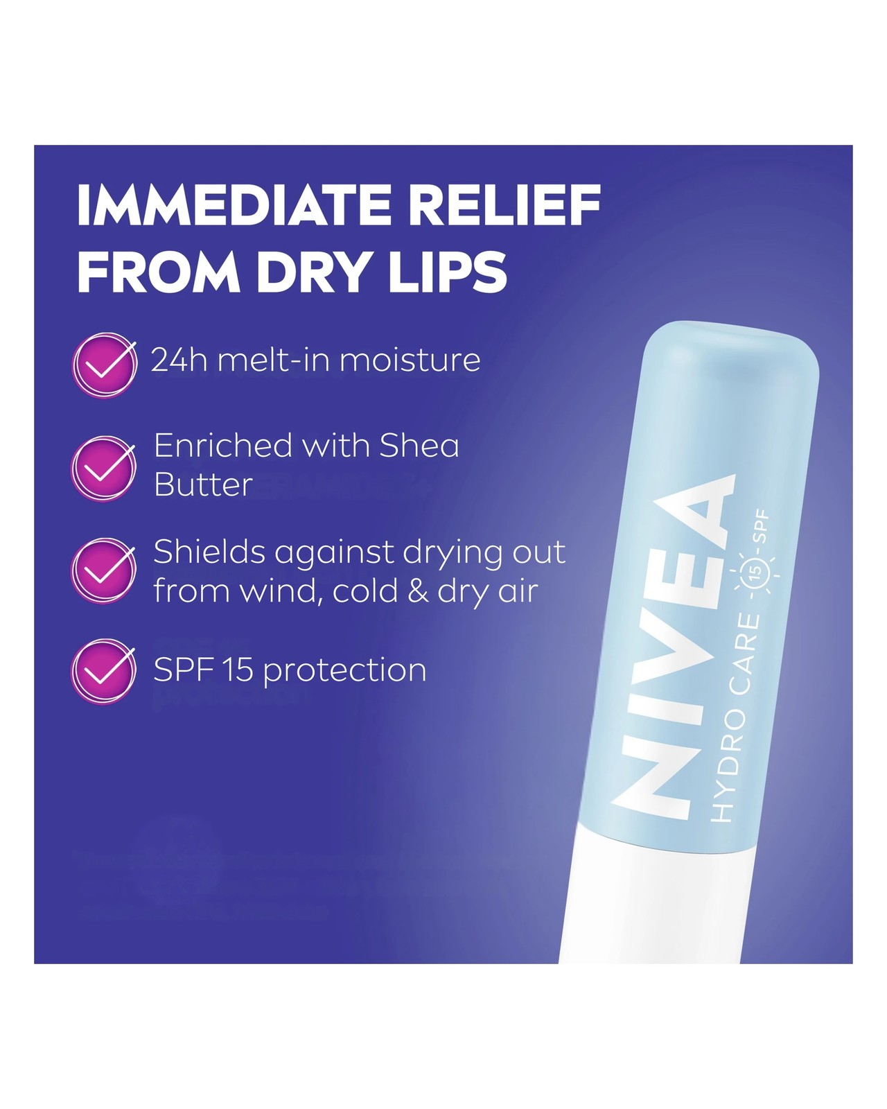 Nivea Hydro Care Lip Balm 3 of 6