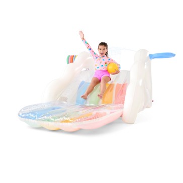 Anko Inflatable Rainbow Sprinkler Slide