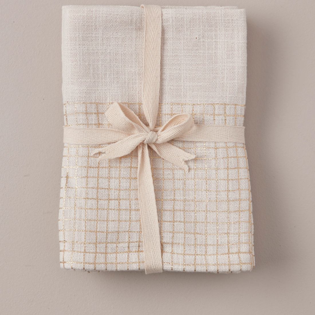 4 Pack Grid Foil Print Napkins Target Australia