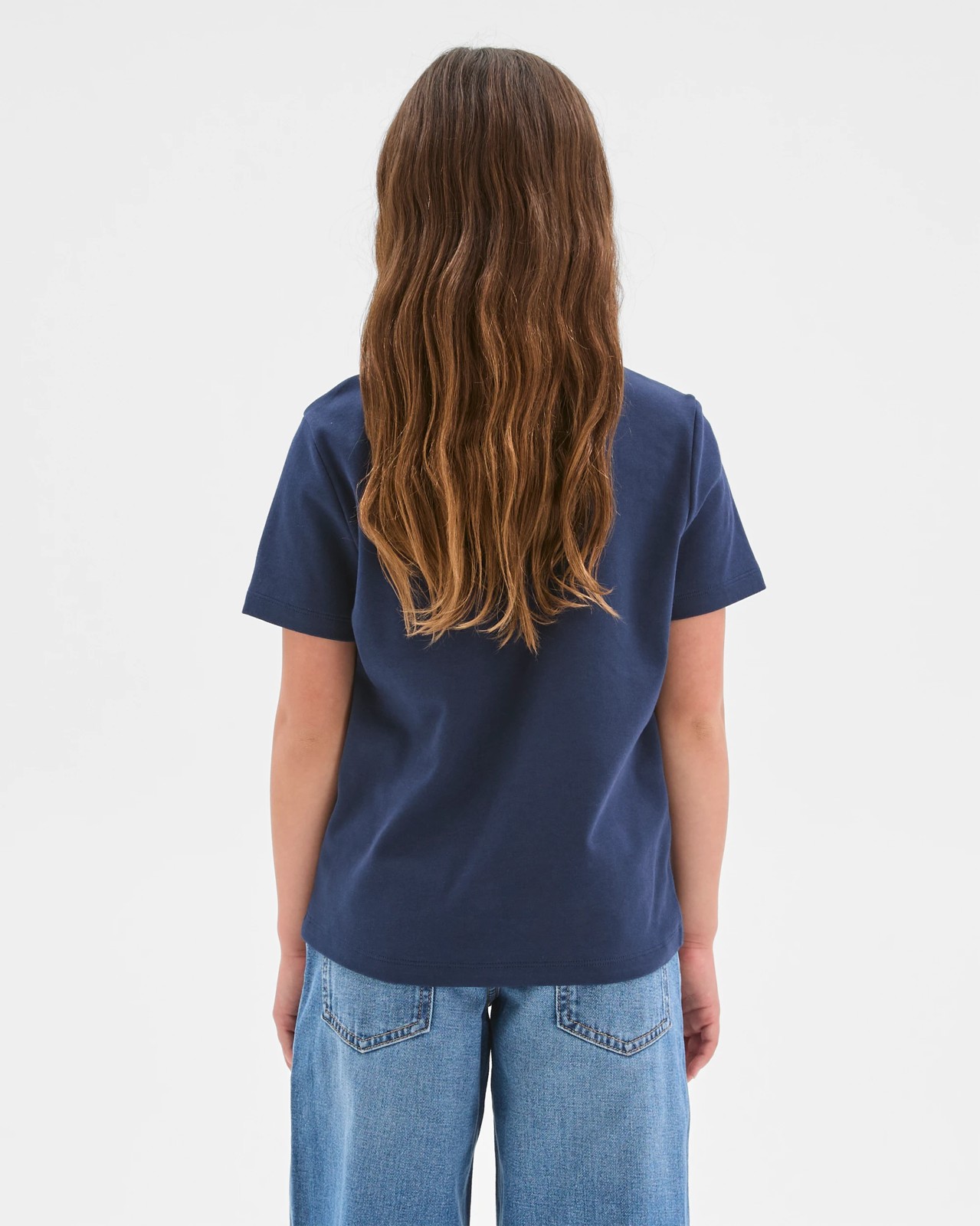 Australian Cotton Everyday T-Shirt - Navy 4 of 6