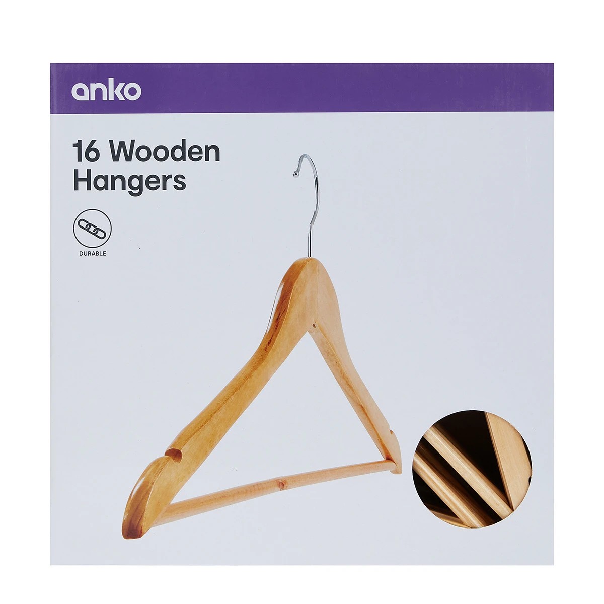 Wooden Hangers 16 Pack Anko Target Australia