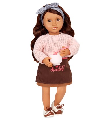 Our Generation Coco Posable 46cm Baker Doll & Storybook