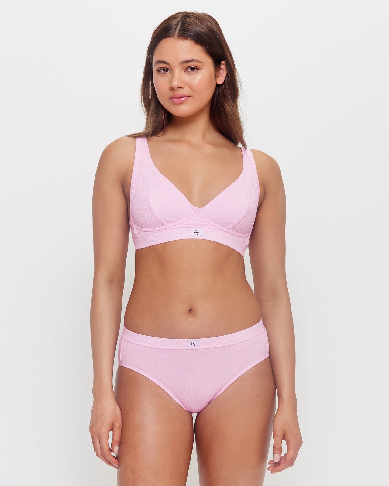 Heritage Rib High Waist Bikini Briefs - Lily Loves 2 of 4