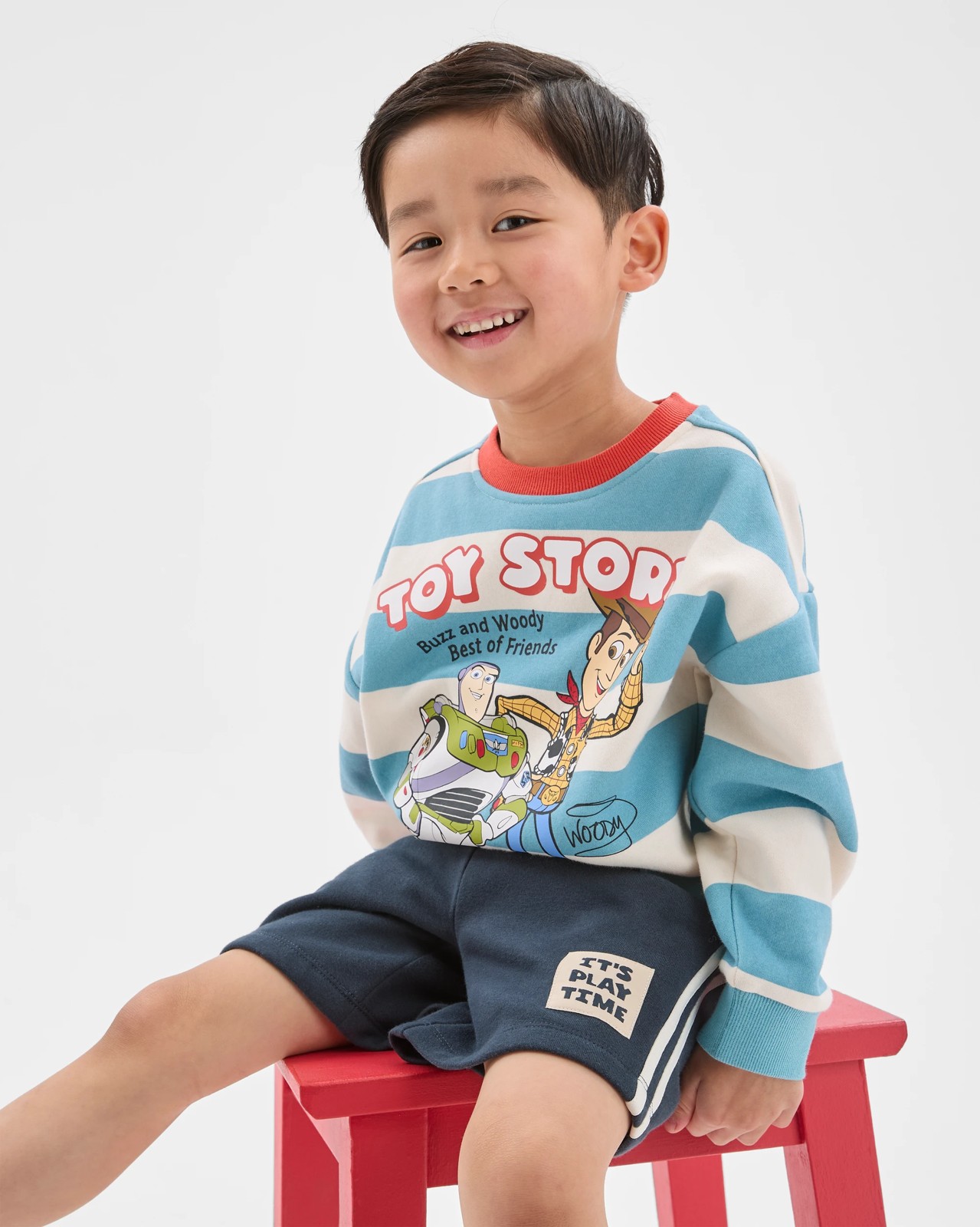 Disney Pixar Toy Story Australian Cotton Blend Jumper and Shorts Set 3 of 6