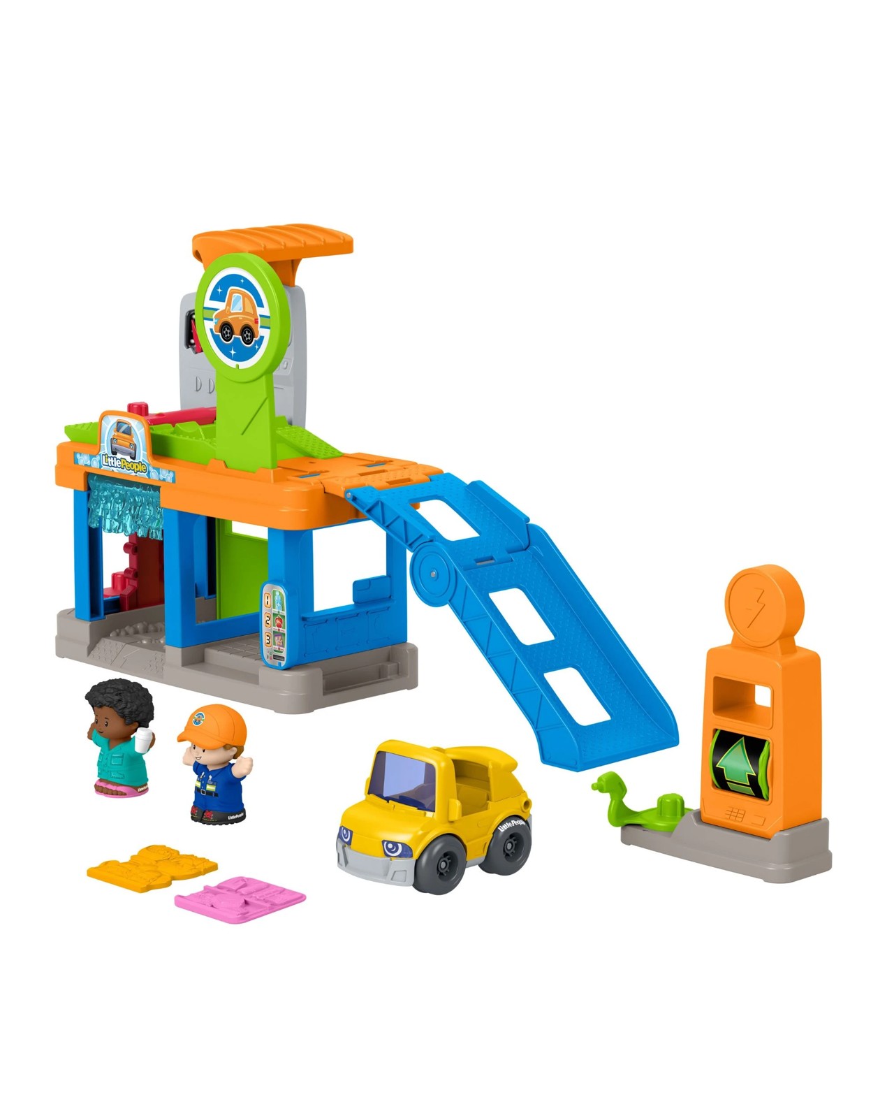 Fisher-Price Little People Fillin’ Fun Service Station Toddler Playset 3 of 5
