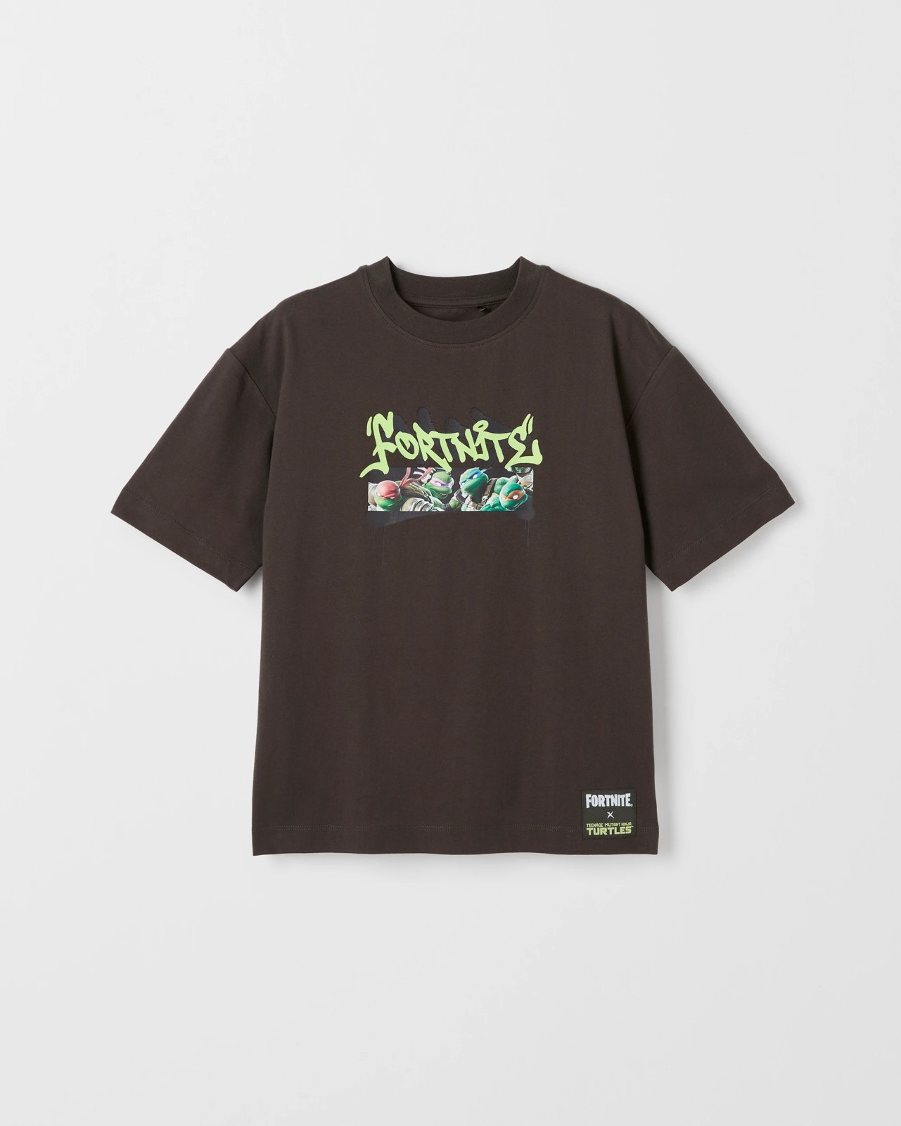 Teenage Mutant Ninja Turtles/Fortnite Australian Cotton Oversized T-Shirt 6 of 6