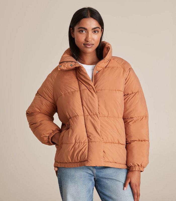 Target womens cheap puffer coat