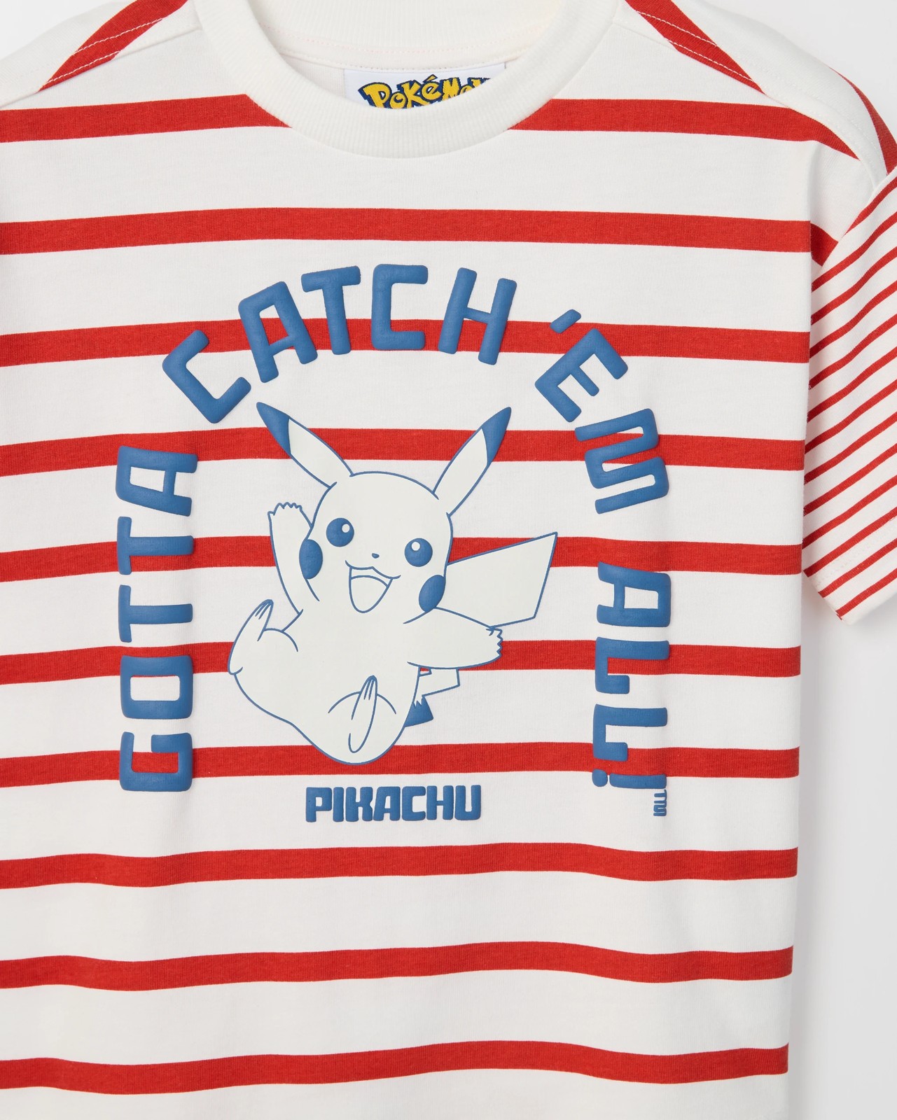 Pokemon Australian Cotton Squirtle Stripe T-Shirt 2 of 3