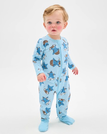 Bonds Baby Print Zip Wondersuit Coverall