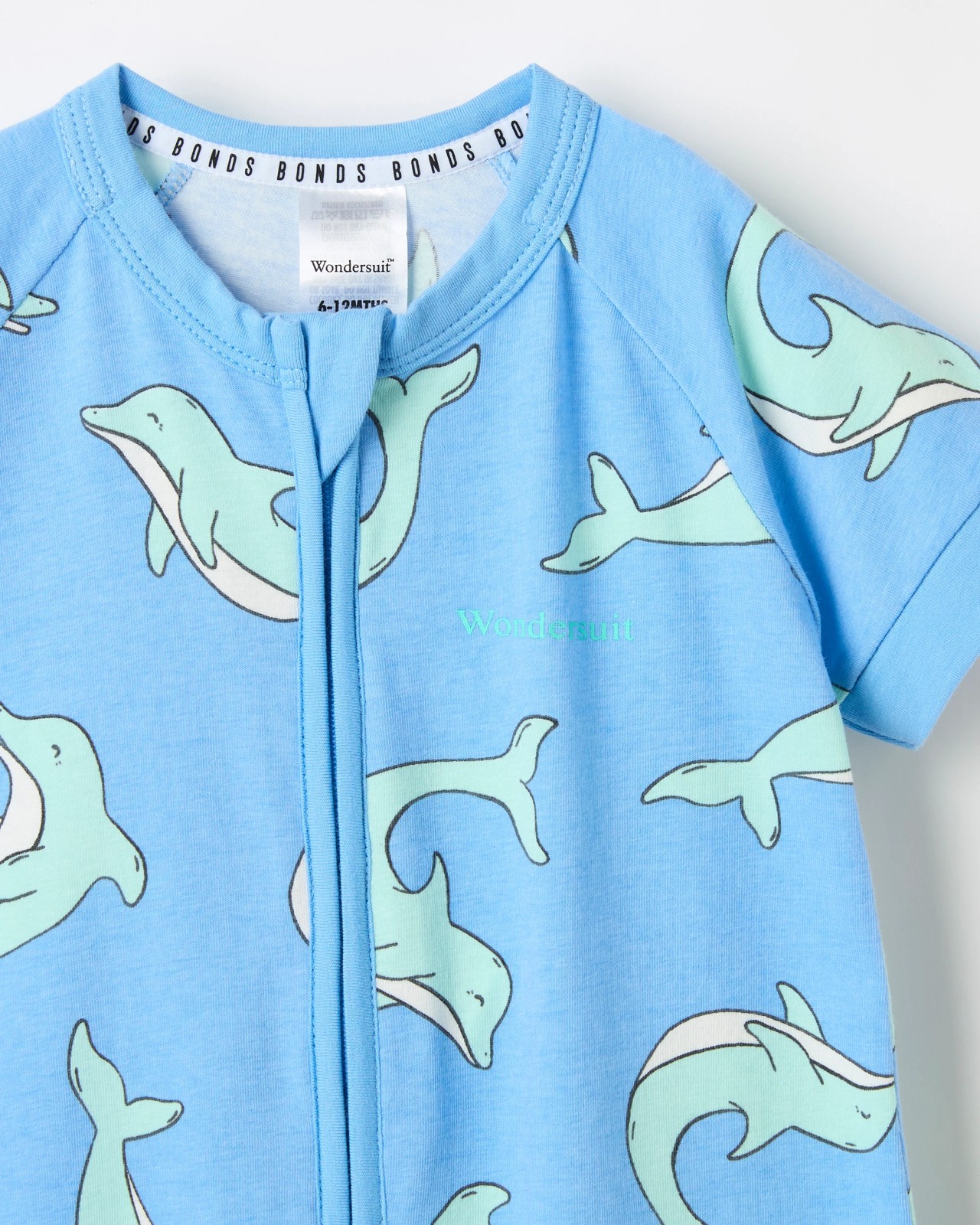 Bonds Baby Zippy Wondersuit Romper - Making Waves Blue 2 of 2