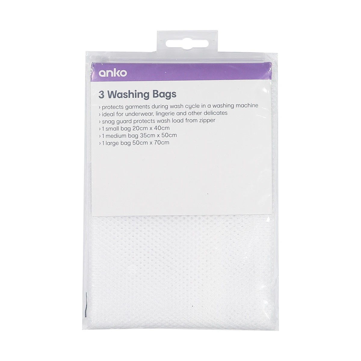 Washing Bags Set of 3 Anko Target Australia