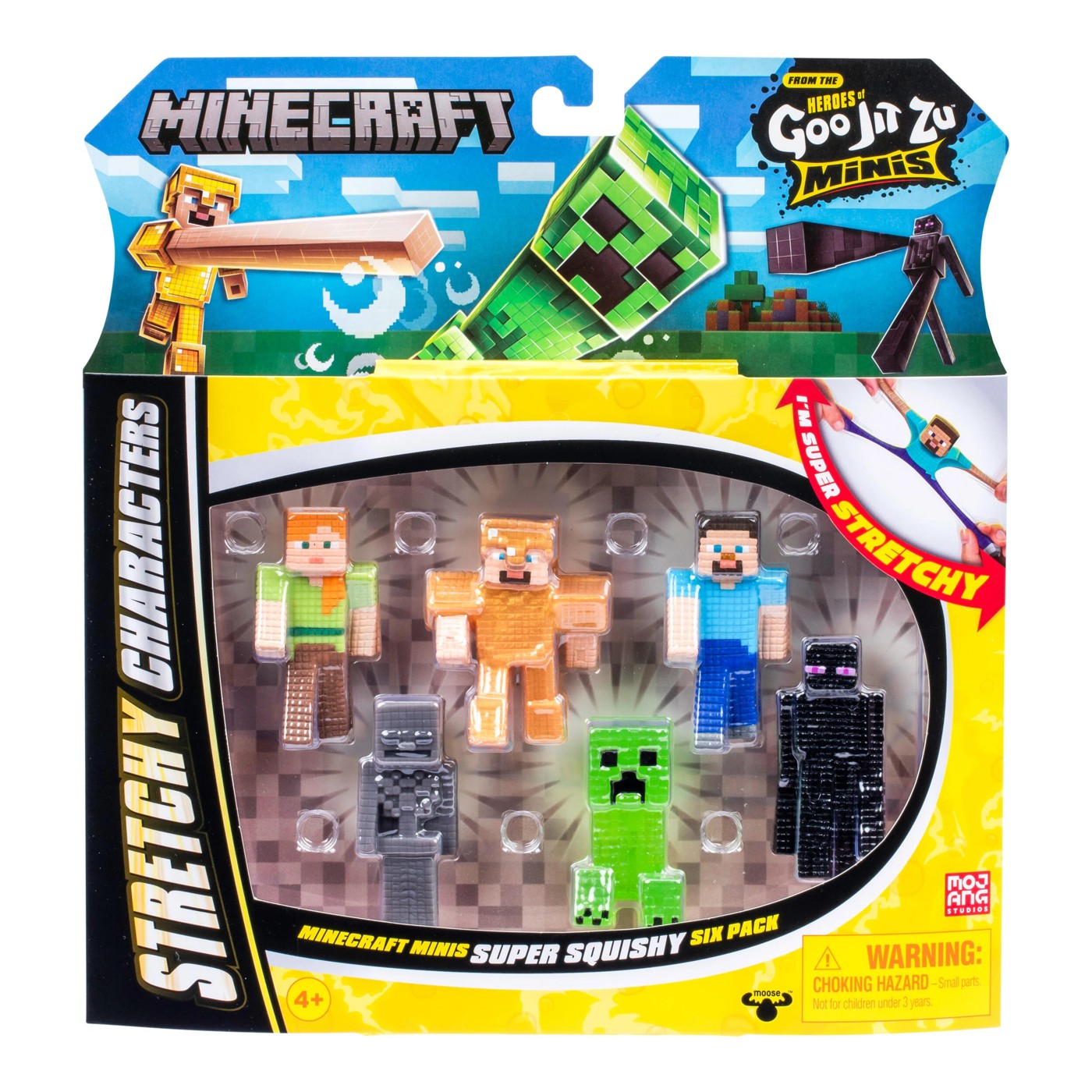 6 Pack Heroes of Goo Jit Zu Minecraft Minis Exclusive 3 of 6