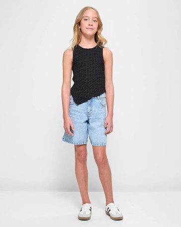 Asymmetric Textured Tank