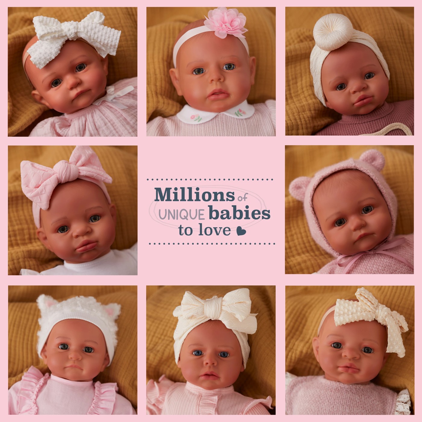 BABY born Real Baby Doll Girl, Open Eyes - Assorted 2 of 5