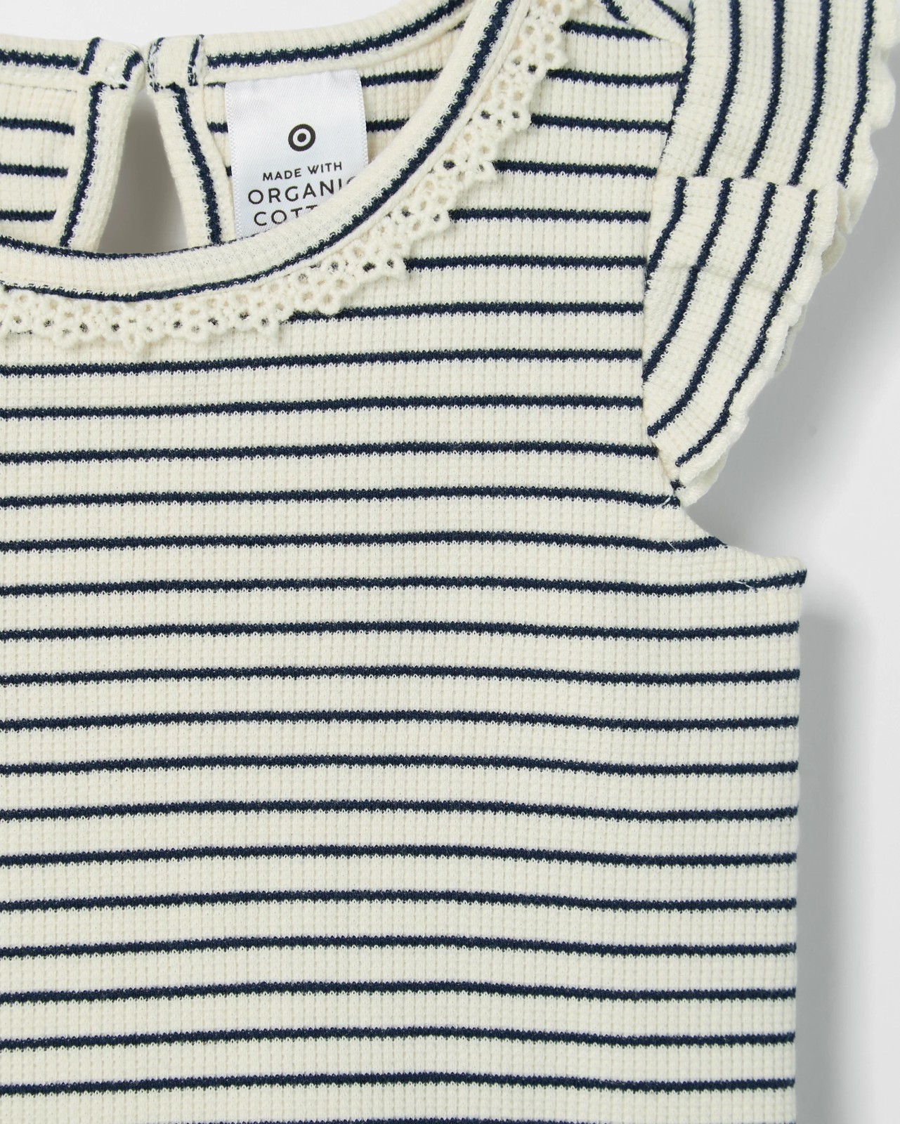 Baby Organic Cotton 2 Pack Waffle T-Shirts 4 of 4