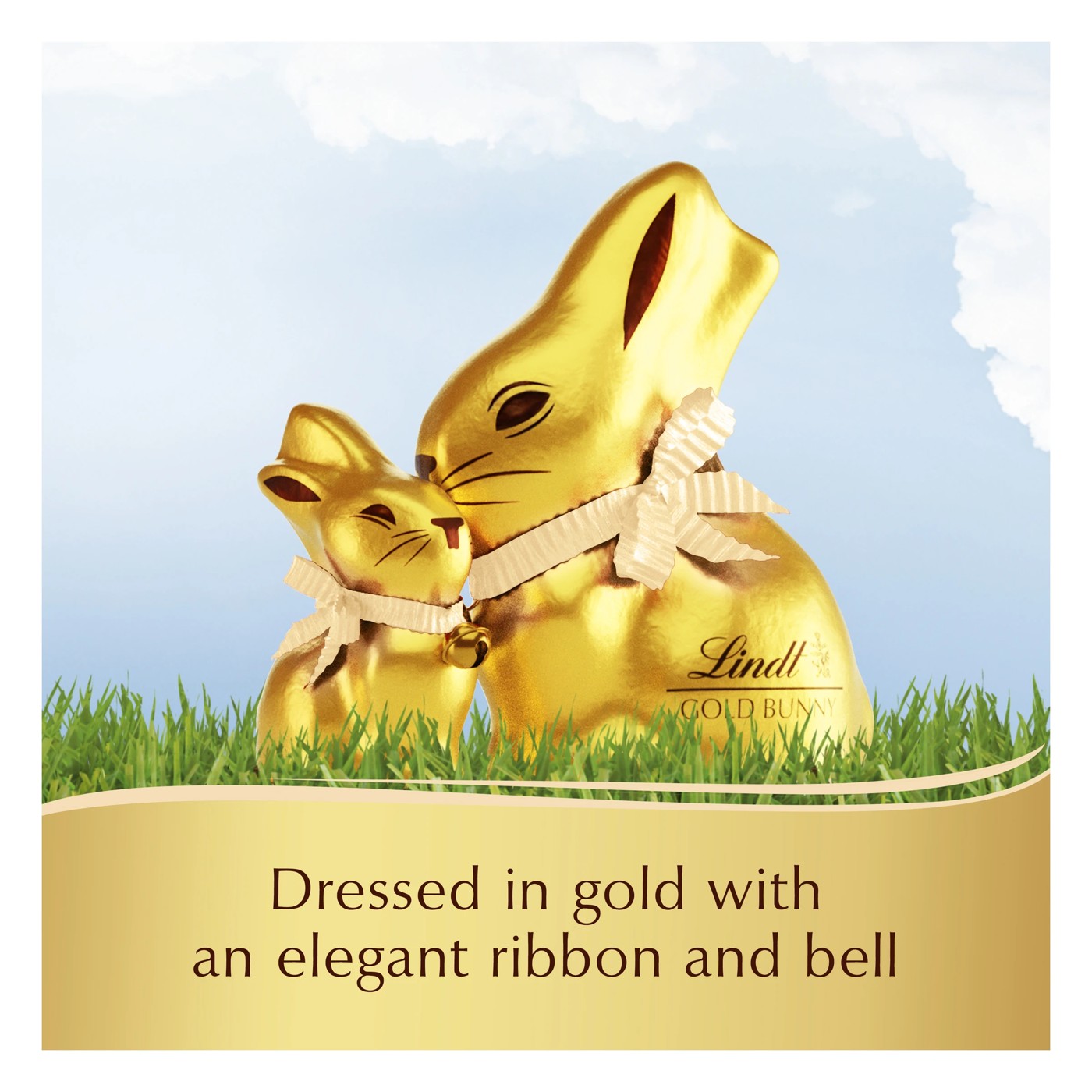 Lindt White Chocolate Gold Bunny 100g 6 of 6