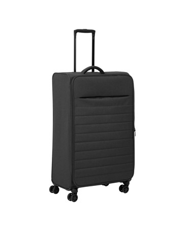 Anko 71cm 8 Wheels Lightweight Quilted Soft Case - Charcoal
