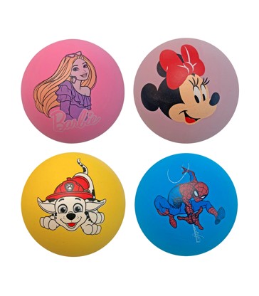 Licensed High Bounce Balls 9cm - Assorted*
