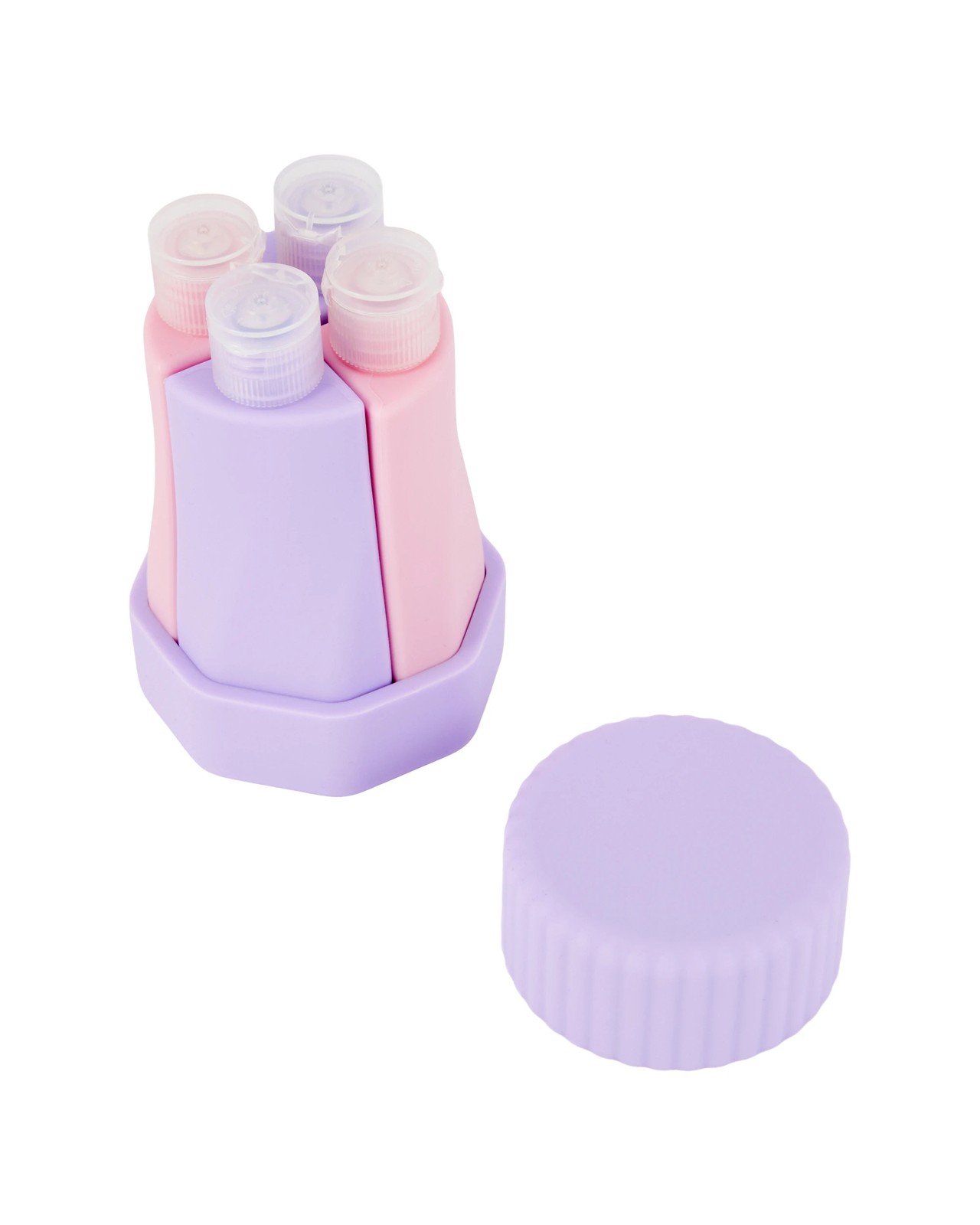 OXX Travel 4-in-1 Silicone Bottles 5 of 6