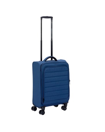 Anko 49cm 8 Wheels Lightweight Quilted Soft Case - Blue