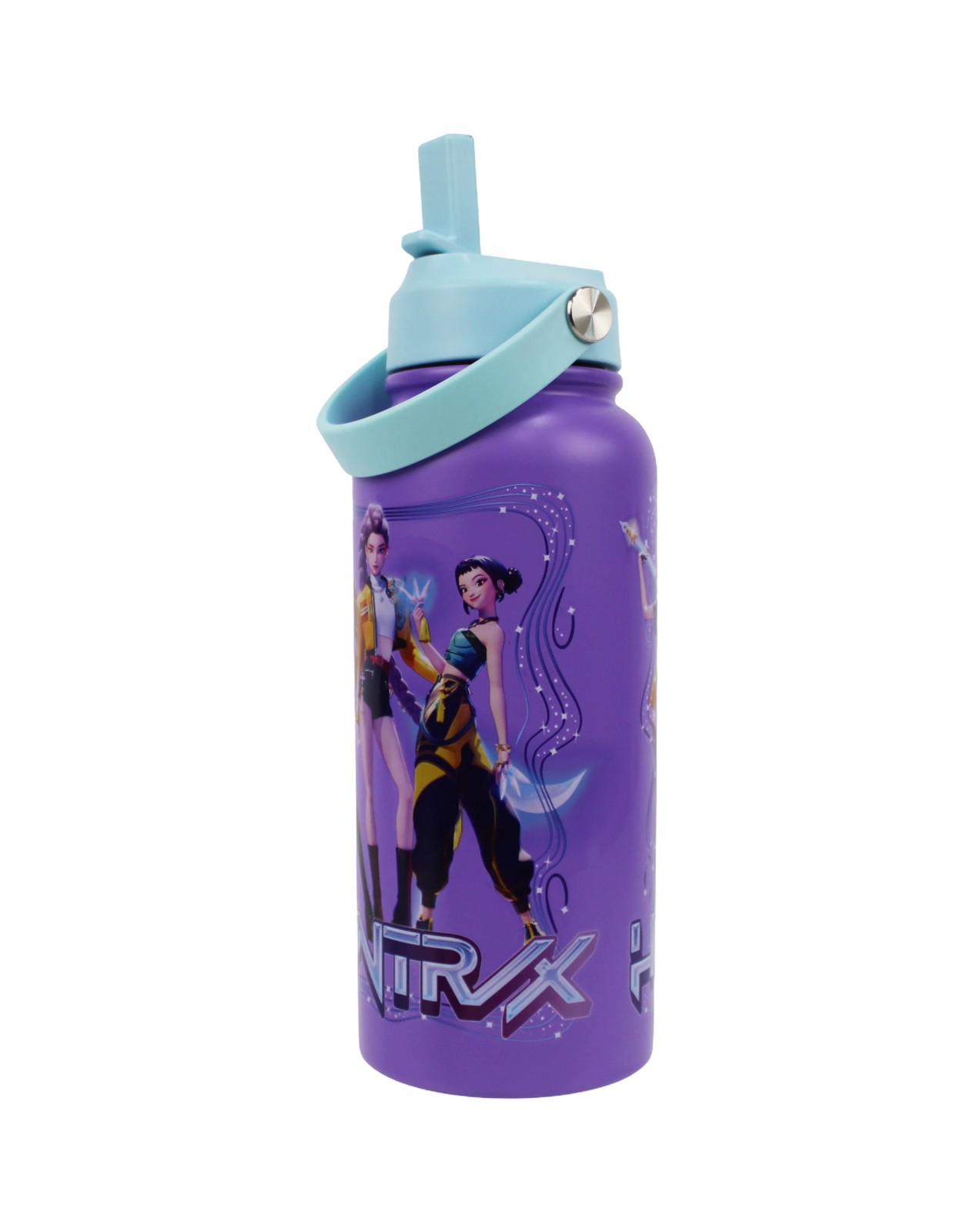 946ml KPop Demon Hunters HUNTR/X Stainless Steel Cylinder Drink Bottle 2 of 4