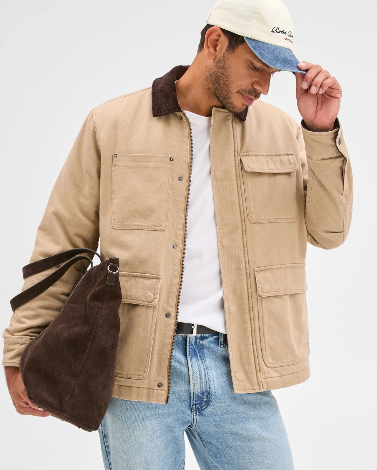 Field Long Sleeve Jacket - Stone 3 of 6