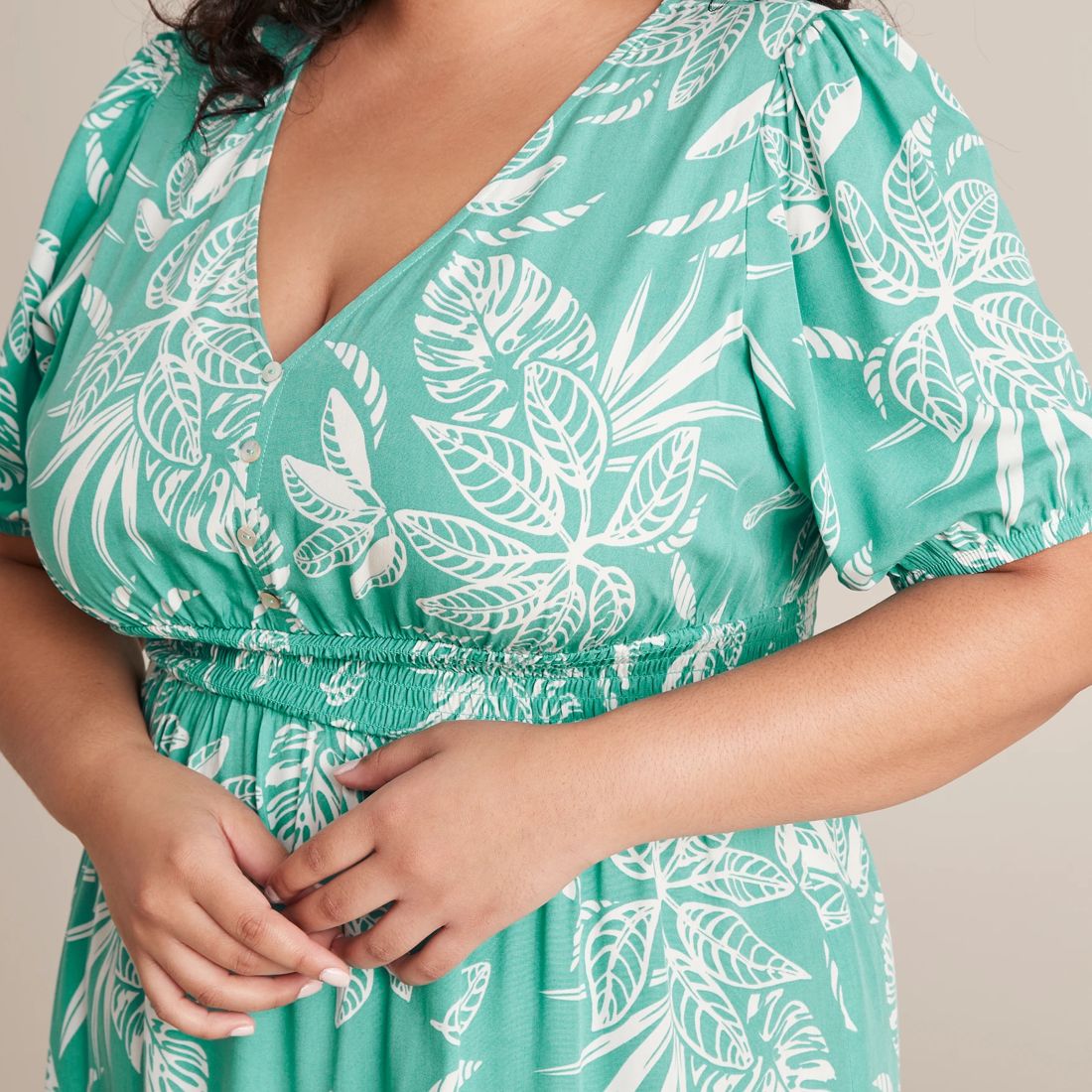 Curve Puff Sleeve Dress Target Australia