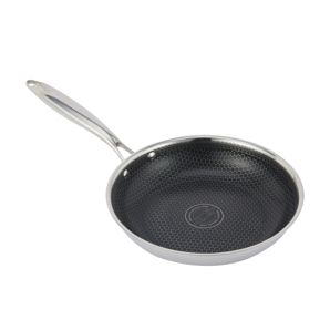 Anko 28cm Stainless Steel Tri-Ply Honeycomb Frypan thumbnail 2