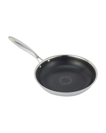 Anko 24cm Stainless Steel Tri-Ply Honeycomb Frypan