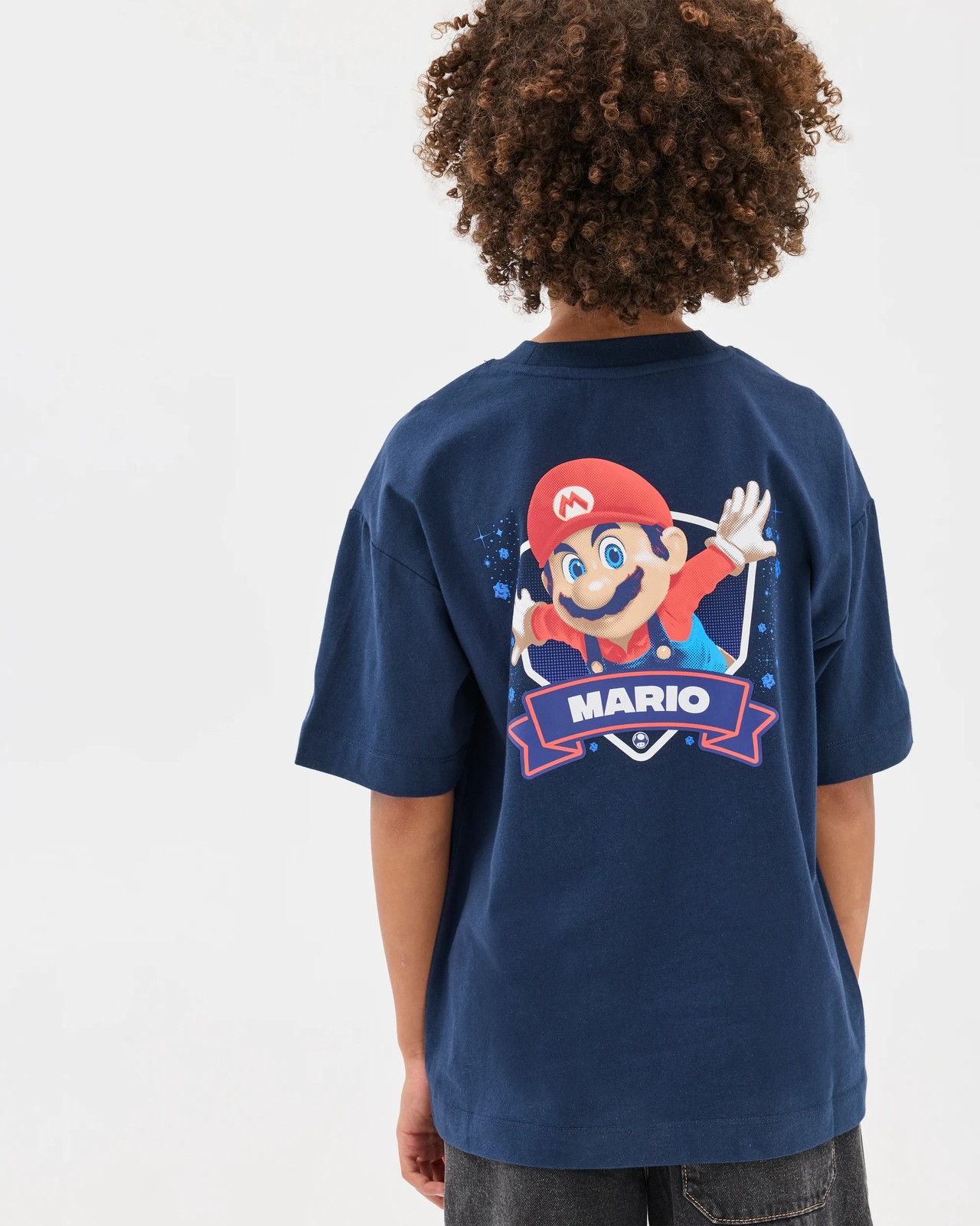 Licensed Super Mario Australian Cotton Oversized T-Shirt 4 of 5