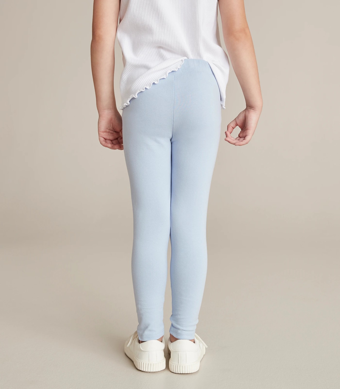 Pale blue cheap leggings