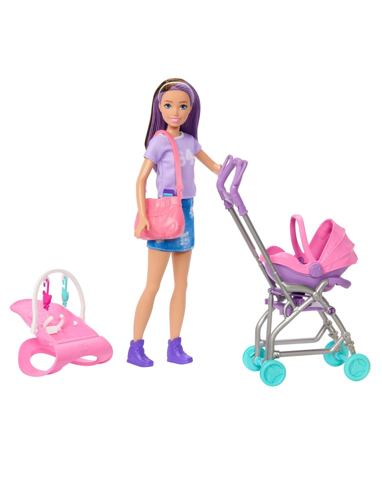 Barbie & Skipper Dolls with 3 Babies and Furniture & Accessories 4 of 6