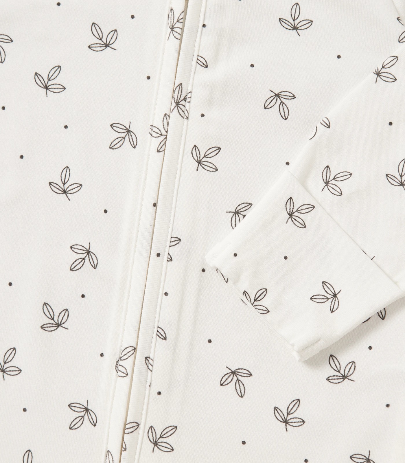 Baby Organic Cotton Rib Zip Coverall 4 of 6