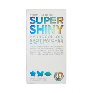 48 Piece Formula 10.0.6 Super Shiny Holographic Hydrocolloid Spot Patches - Salicylic Acid