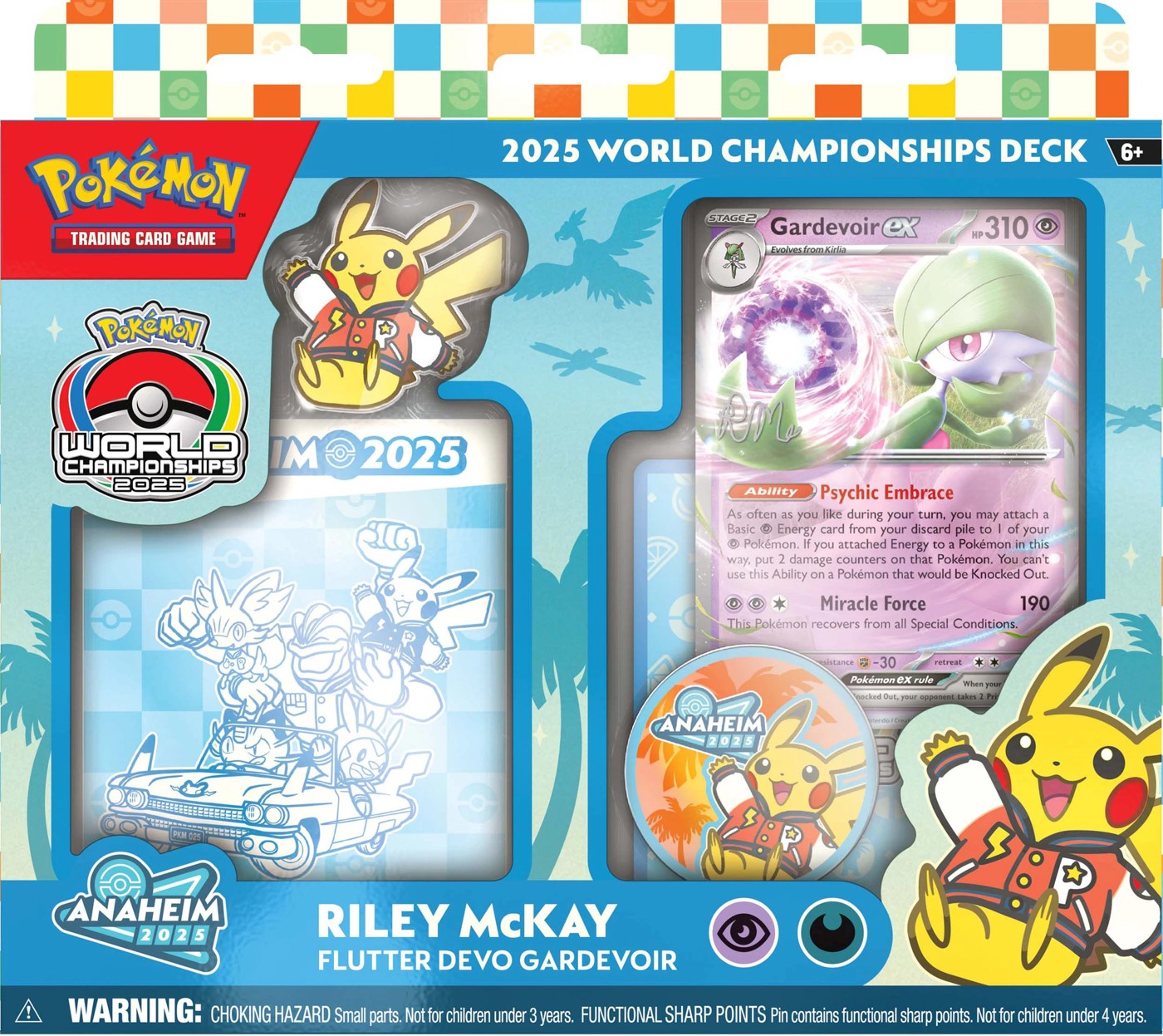 Pokemon TCG: 2025 World Championships Deck - Assorted 2 of 6