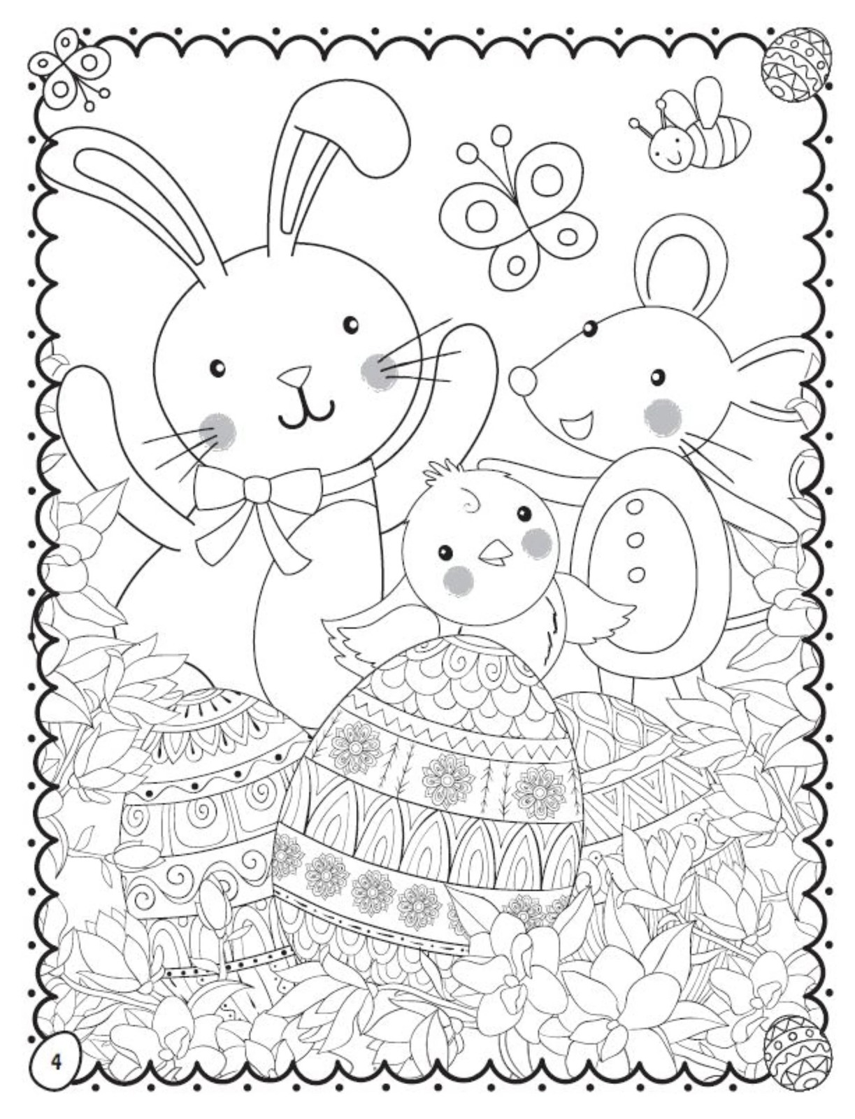 Mega Easter Colouring and Activity Book 2 of 2