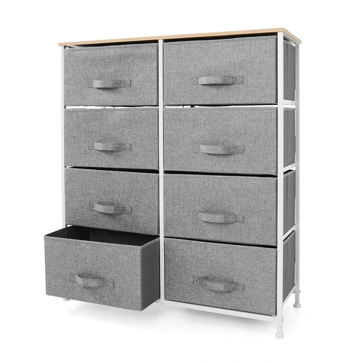 8 Drawer Chest, Grey - Anko 3 of 6