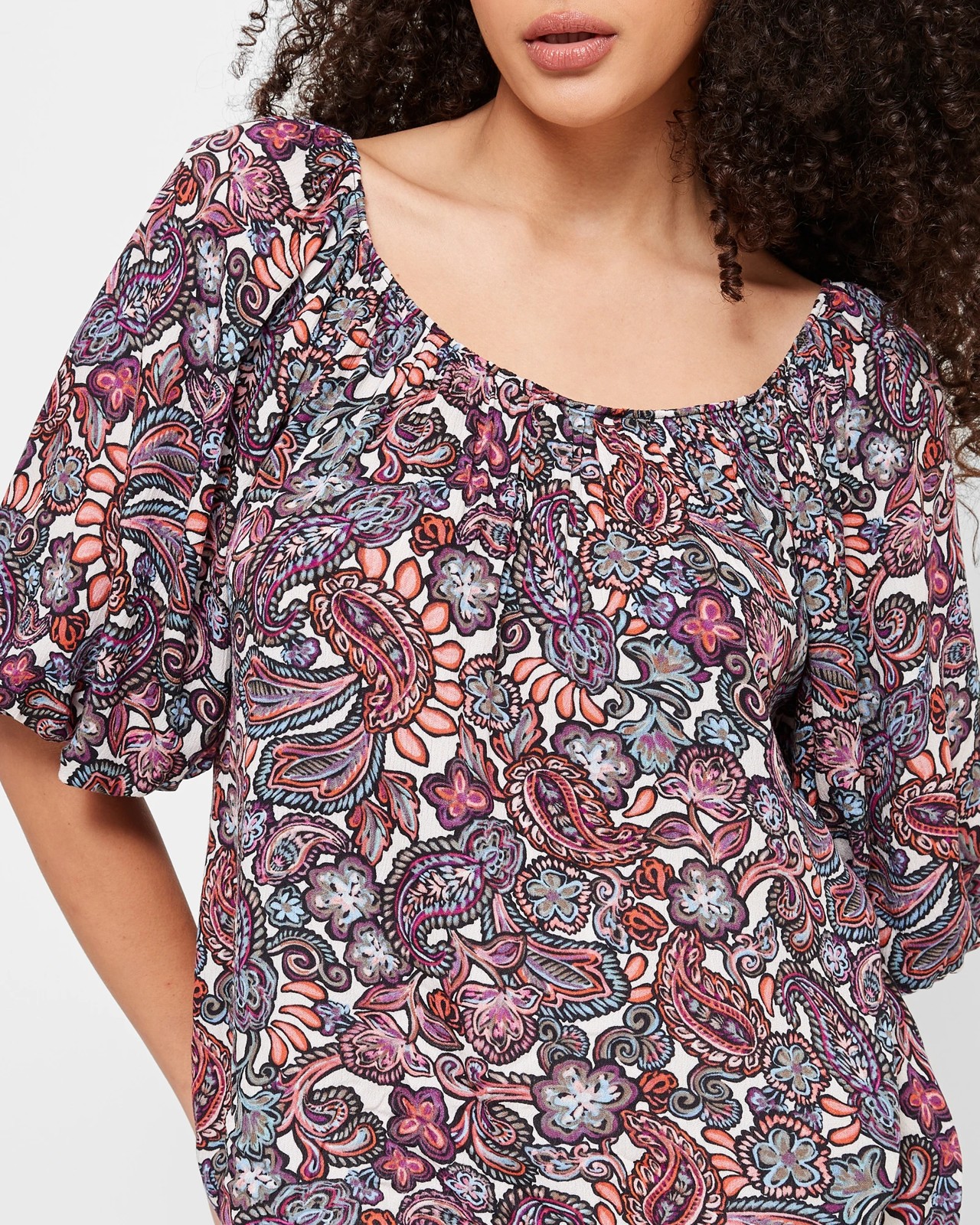 Crinkle Gathered Top 5 of 6