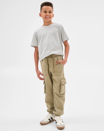 Australian Cotton Blend Wash Trackpants