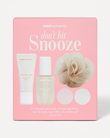 Minimoments Donâ€™t Hit Snooze Bath Pack