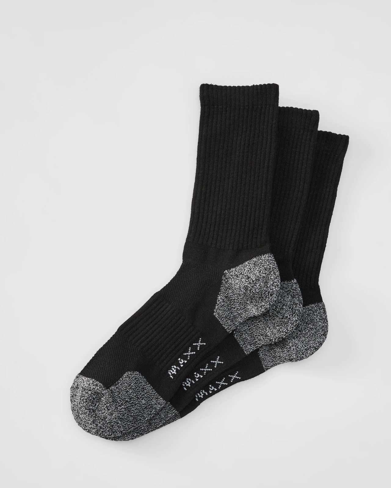 Maxx 3 Pack Performance Crew Socks 3 of 3