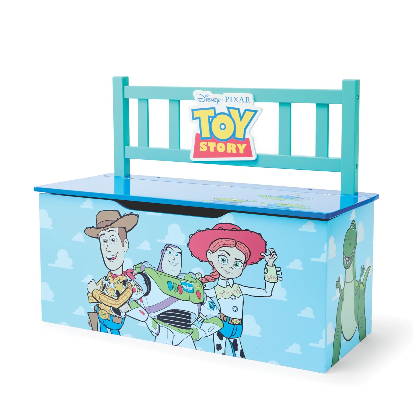 Disney Pixar Toy Story Wooden Storage Bench 3 of 5