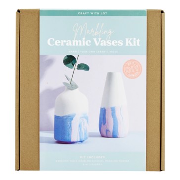DIY Marbling Ceramic Vases Kit - Anko